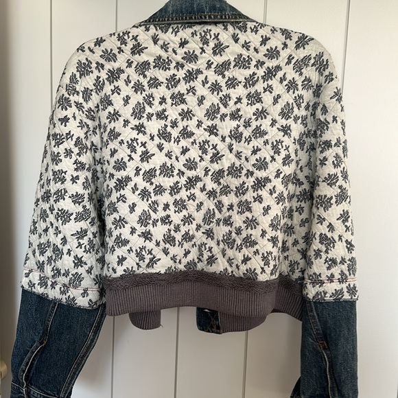 NWT free people denim jacket - Picture 4 of 4